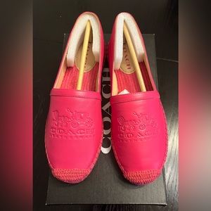 Coach Charlie Espadrille| Bold Pink